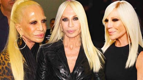 donatella versace home milano|donatella versace face what happened.